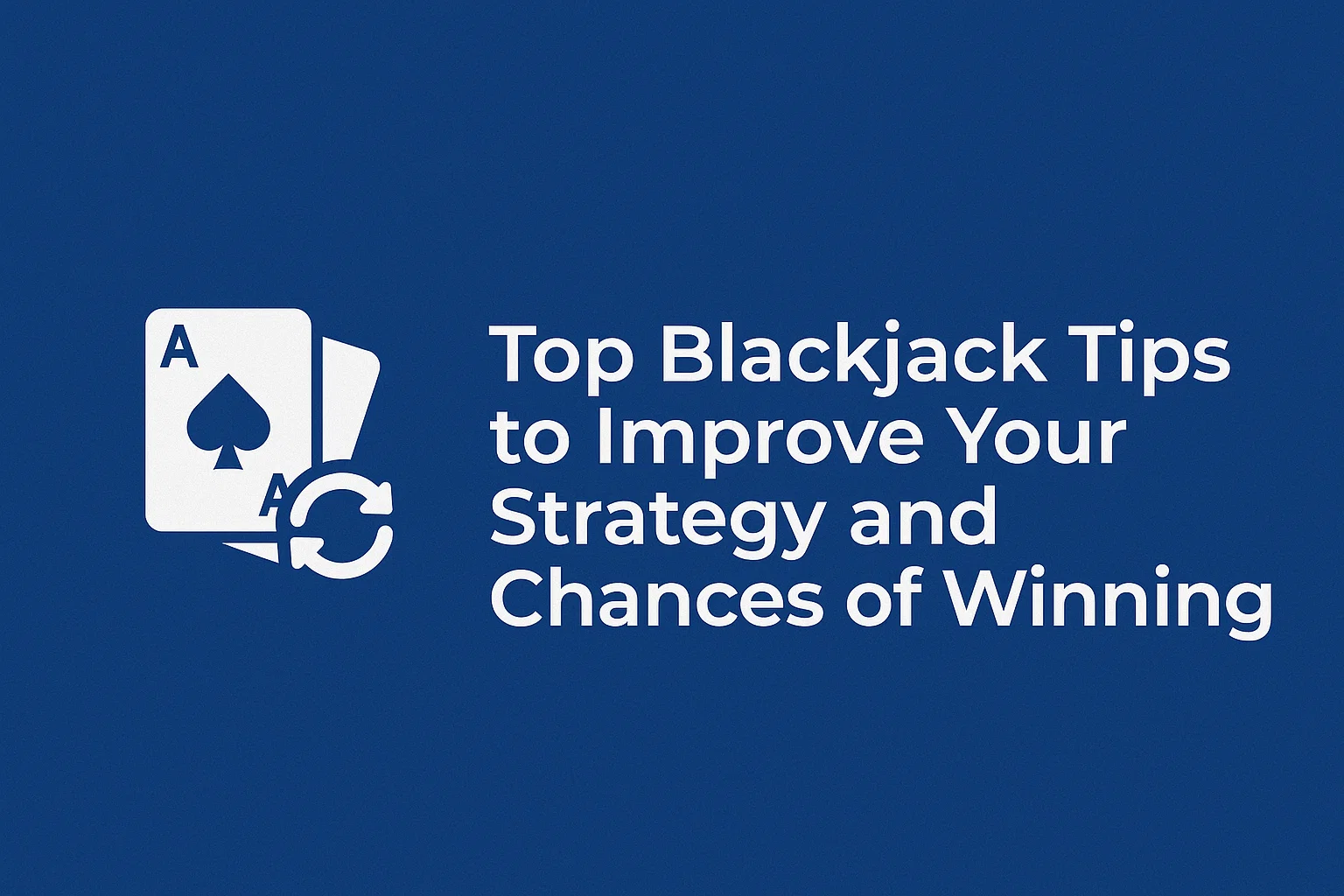 Top Blackjack Tips to Improve Your Strategy and Chances of Winning
